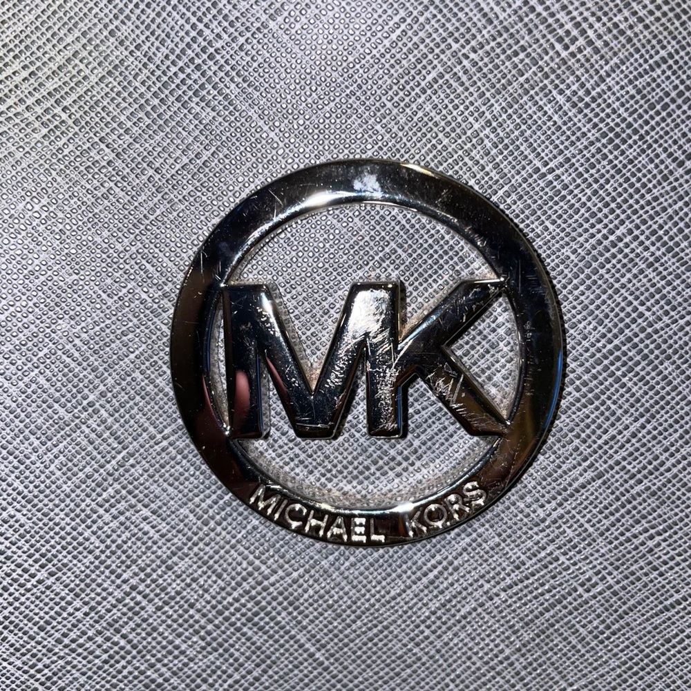 Michael Kors grey tote bag